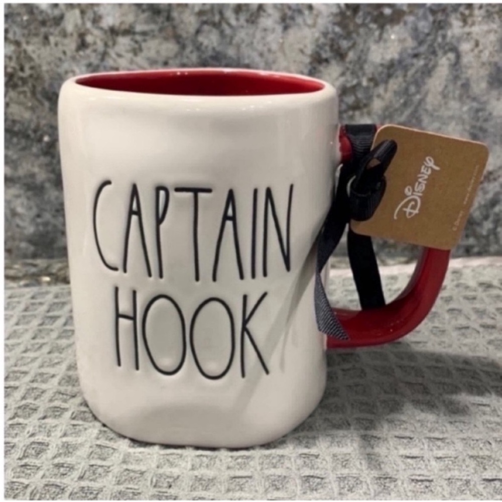 NWT Rae Dunn x Disney “Captain Hook” Mug – 16 oz